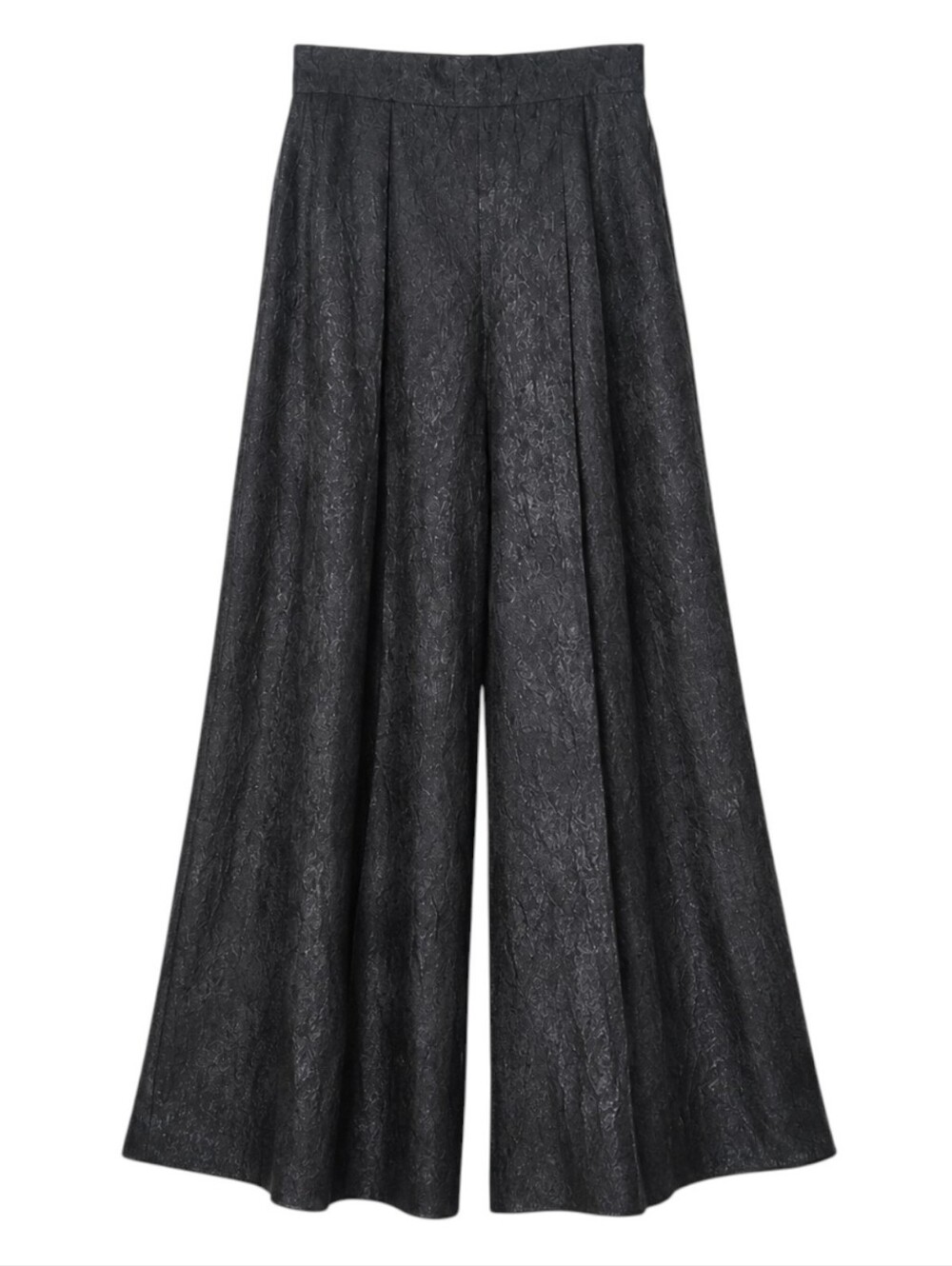 House of Harlow 1960 Medium Black Wide Leg Jaquard Pants Dark  Boho Whimsigoth